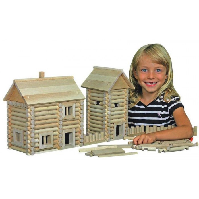 VARIO MASSIVE 209 piese  -set constructie modular barne rotunde Walachia